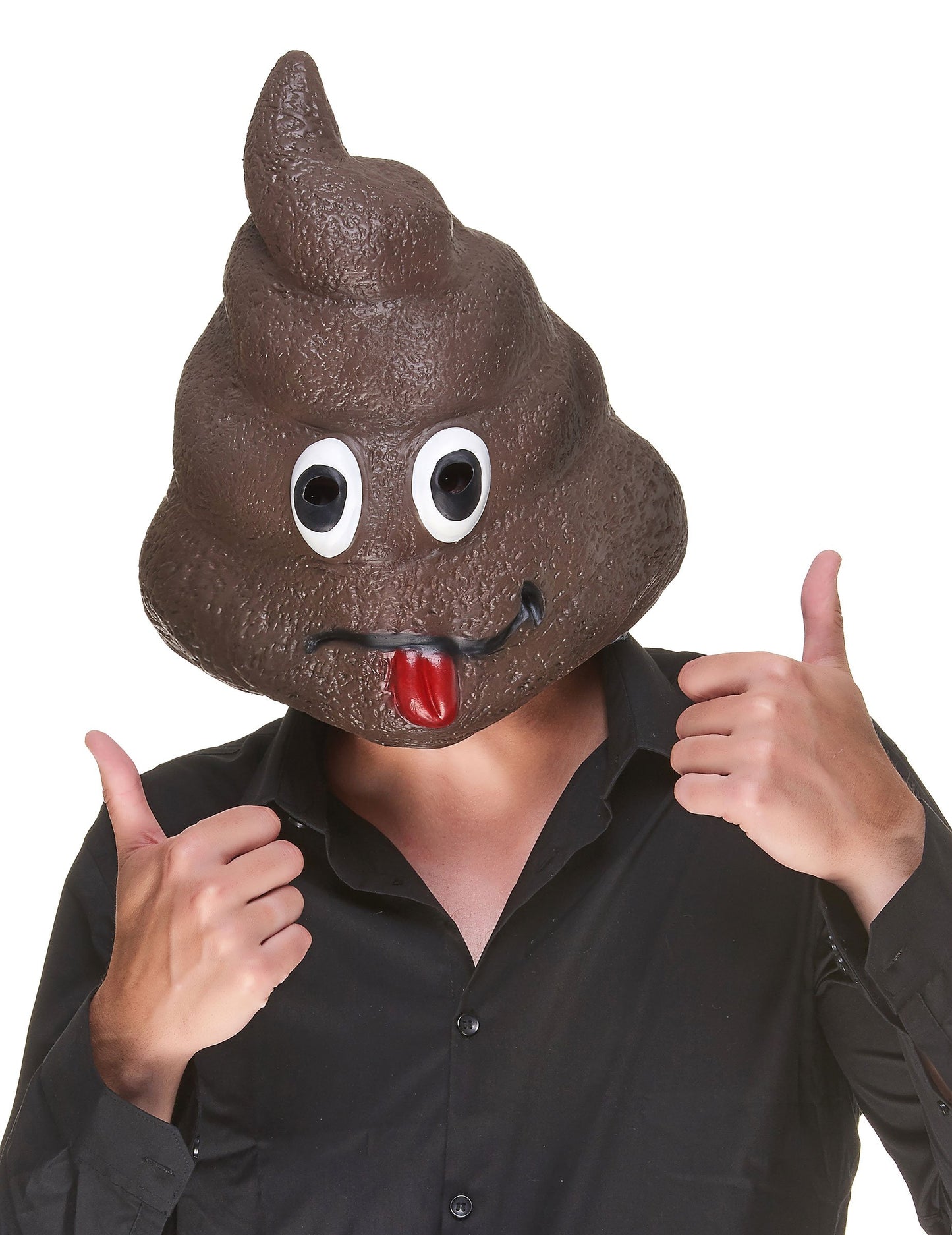 Latexová maska na hovínka pro dospělé