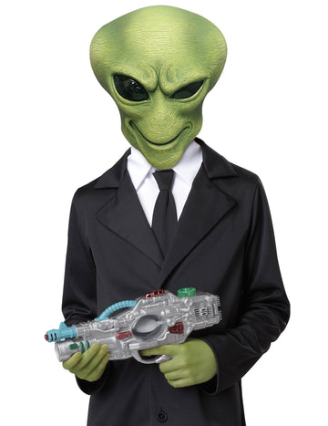 Maska a rukavice pro dospělé mimozemšťany