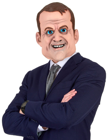 Latexová humorná maska pro dospělé Emmanuel