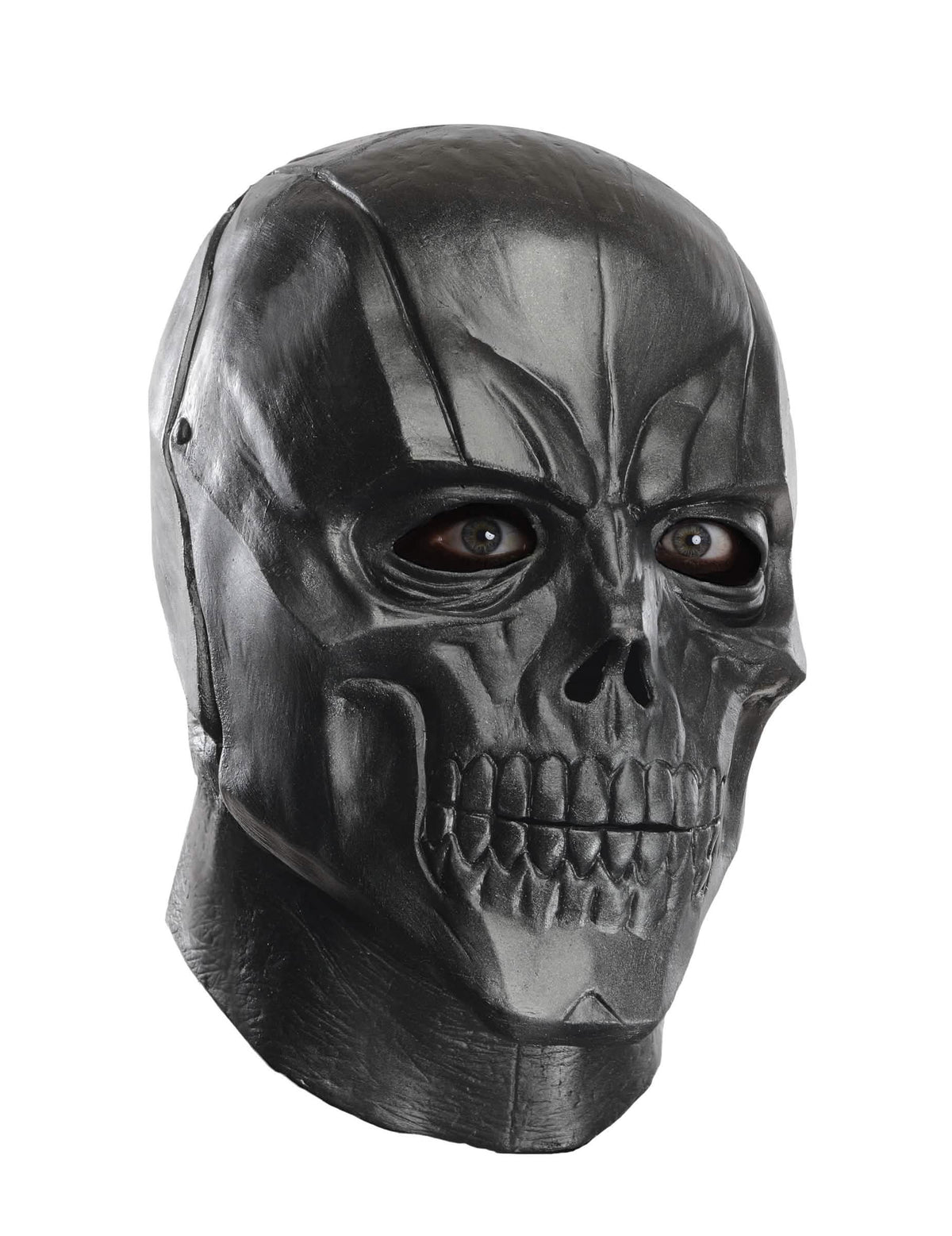 Latexová celoobličejová maska Black Mask pro dospělý černá