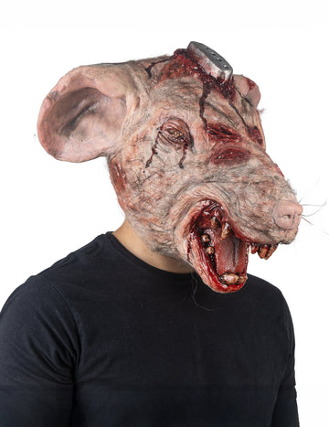 Masque intégral rat de laboratoire adulte