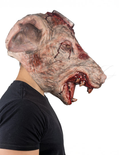 Masque intégral rat de laboratoire adulte