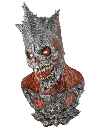 Celoobličejová maska hořícího krále žňátka