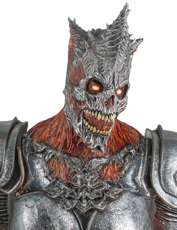 Celoobličejová maska hořícího krále žňátka