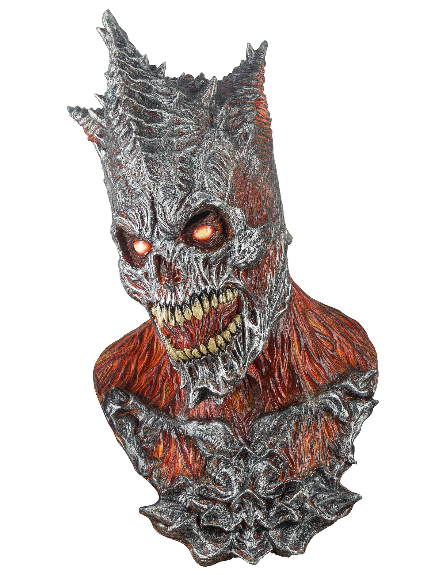 Celoobličejová maska hořícího krále žňátka