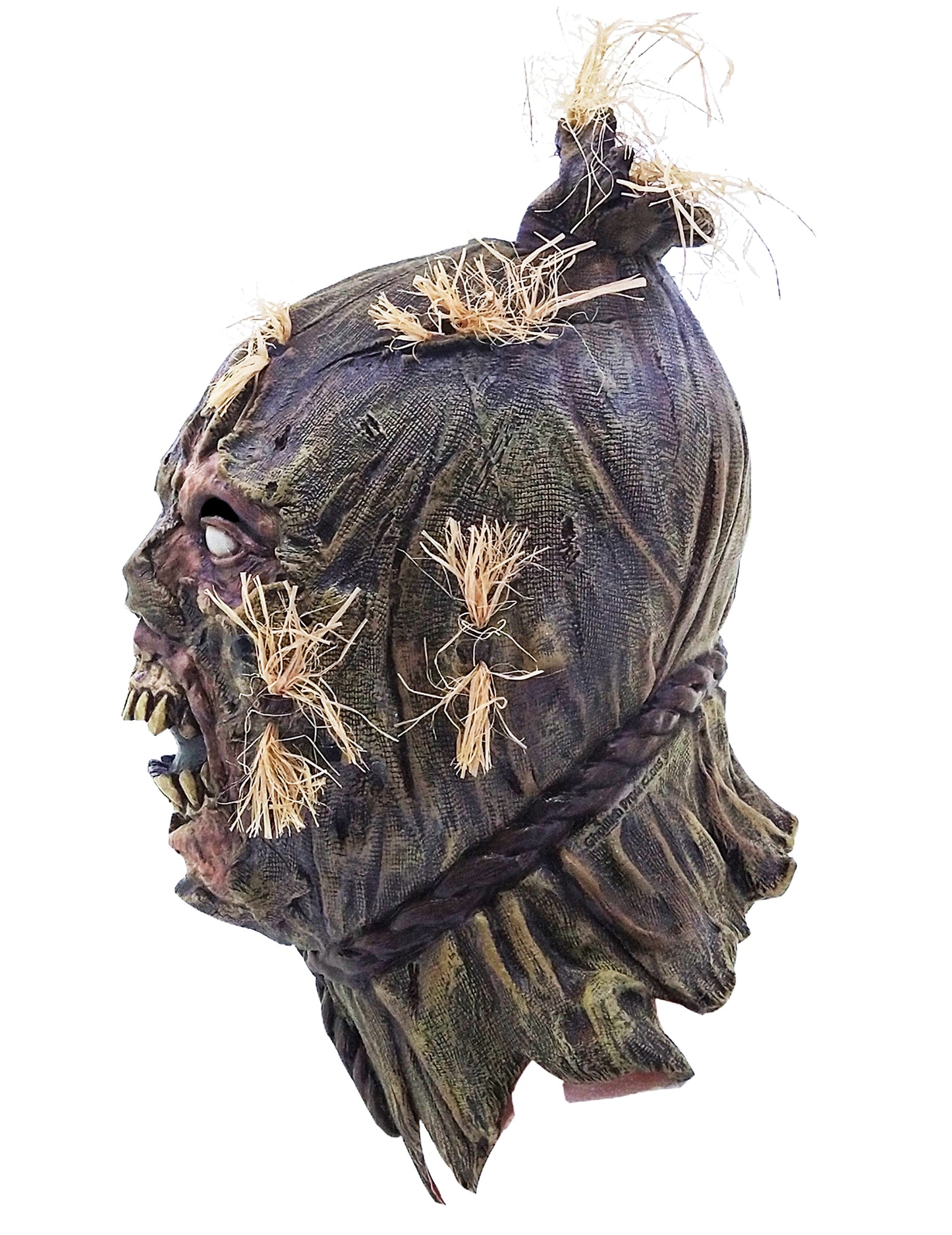 Masque intégral zombie épouvantail adulte