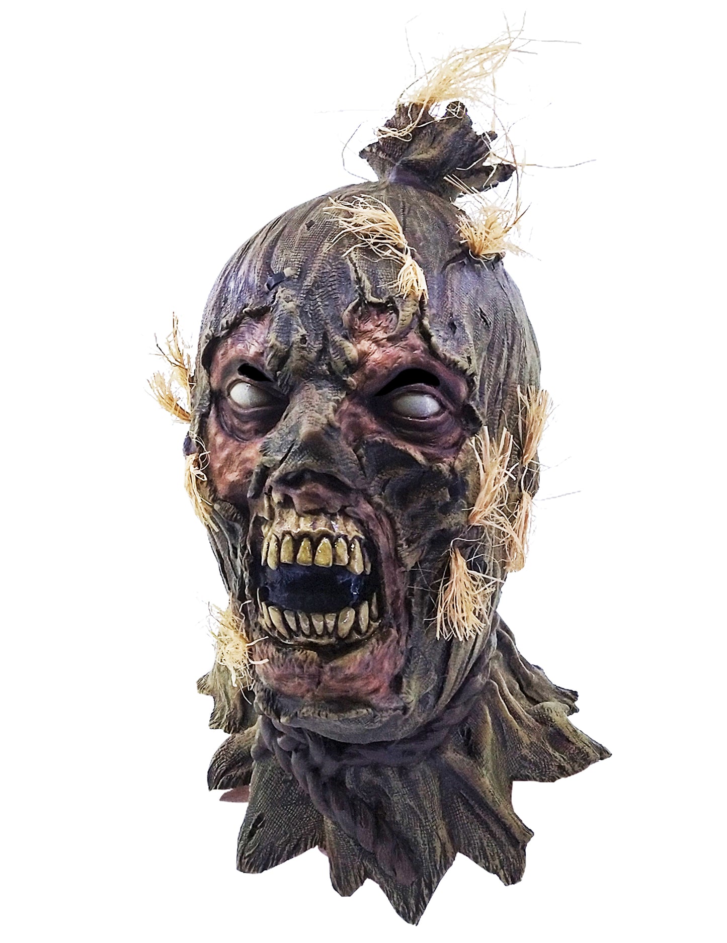 Masque intégral zombie épouvantail adulte