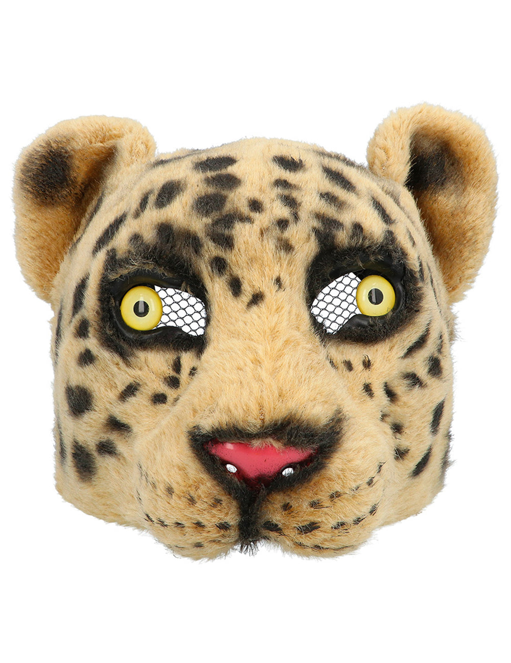 Vue de face du Masque Léopard pour adultes et enfants
