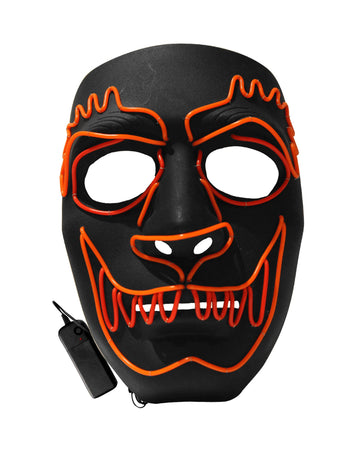 Luxusní maska pro dospělého vlkodlaka s LED diodami