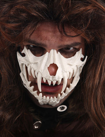 Maska pro dospělého kostlivce s čelistí