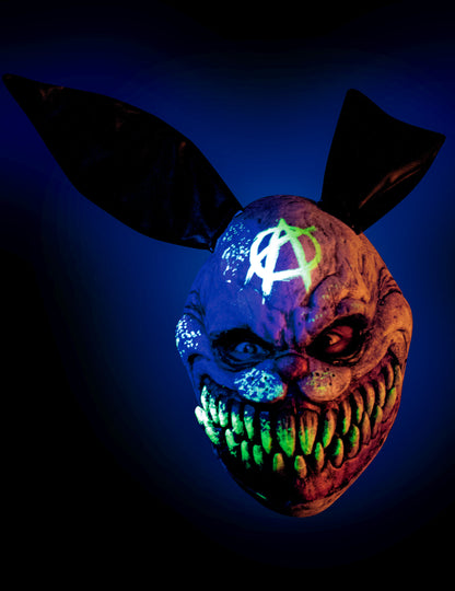 Masque méchant lapin phosphorescent adulte