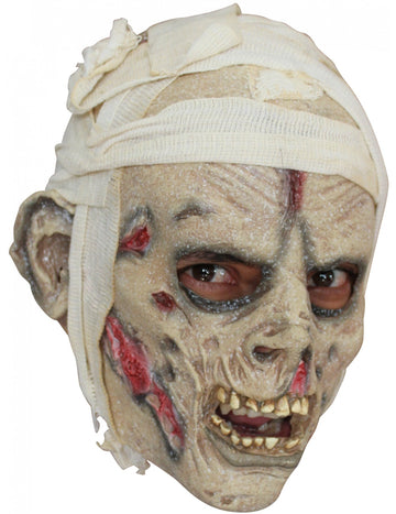 Halloweenská strašidelná mumiová maska