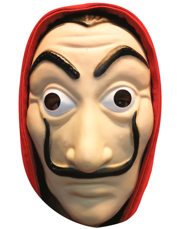 Maska lupiče z plochého kartonu pro dospělé