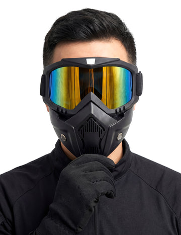 Vojenská ochranná maska pro dospělé