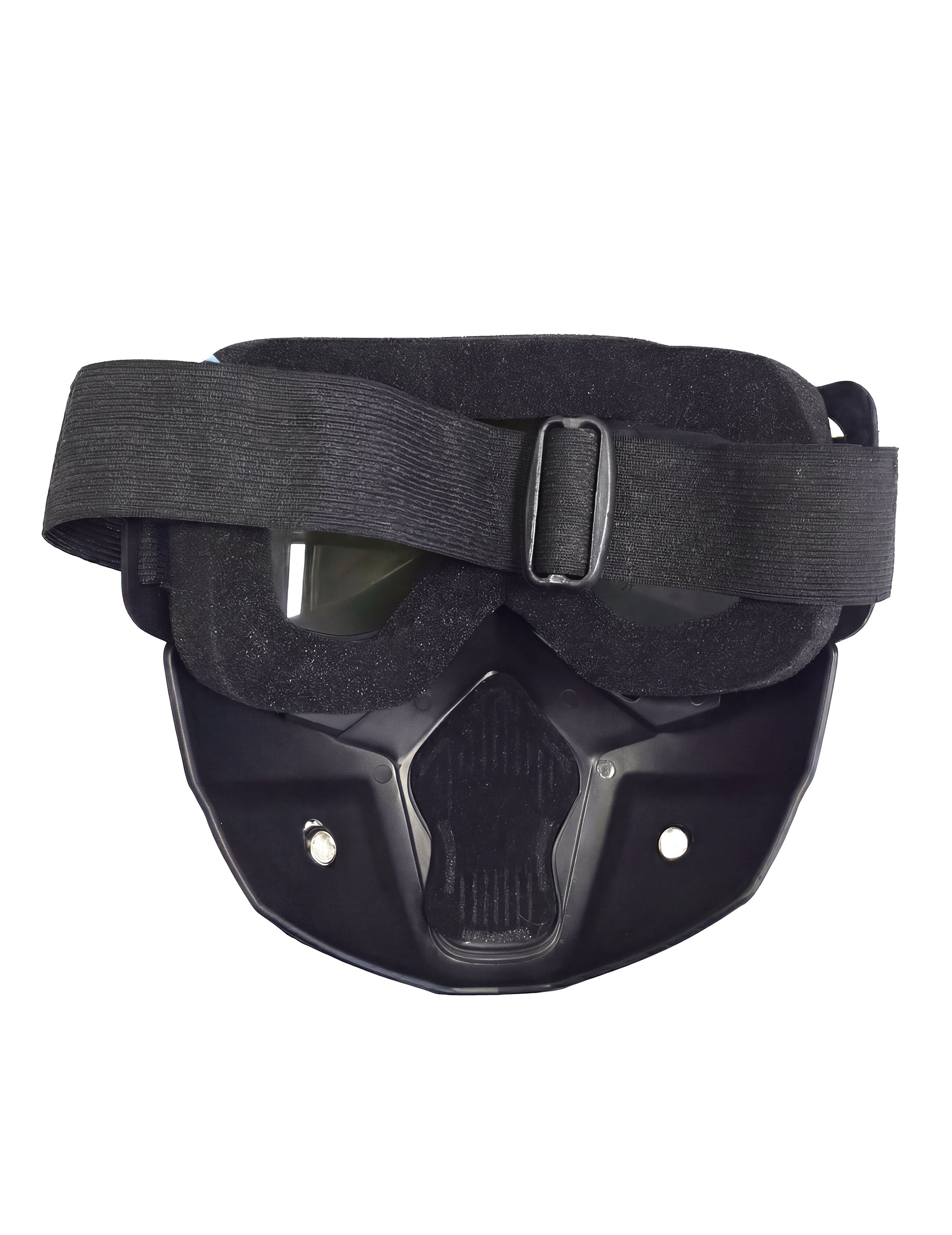 Vue de dos du masque protection militaire pour adulte