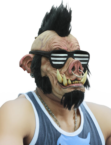 Maska pro dospělé punkové kance