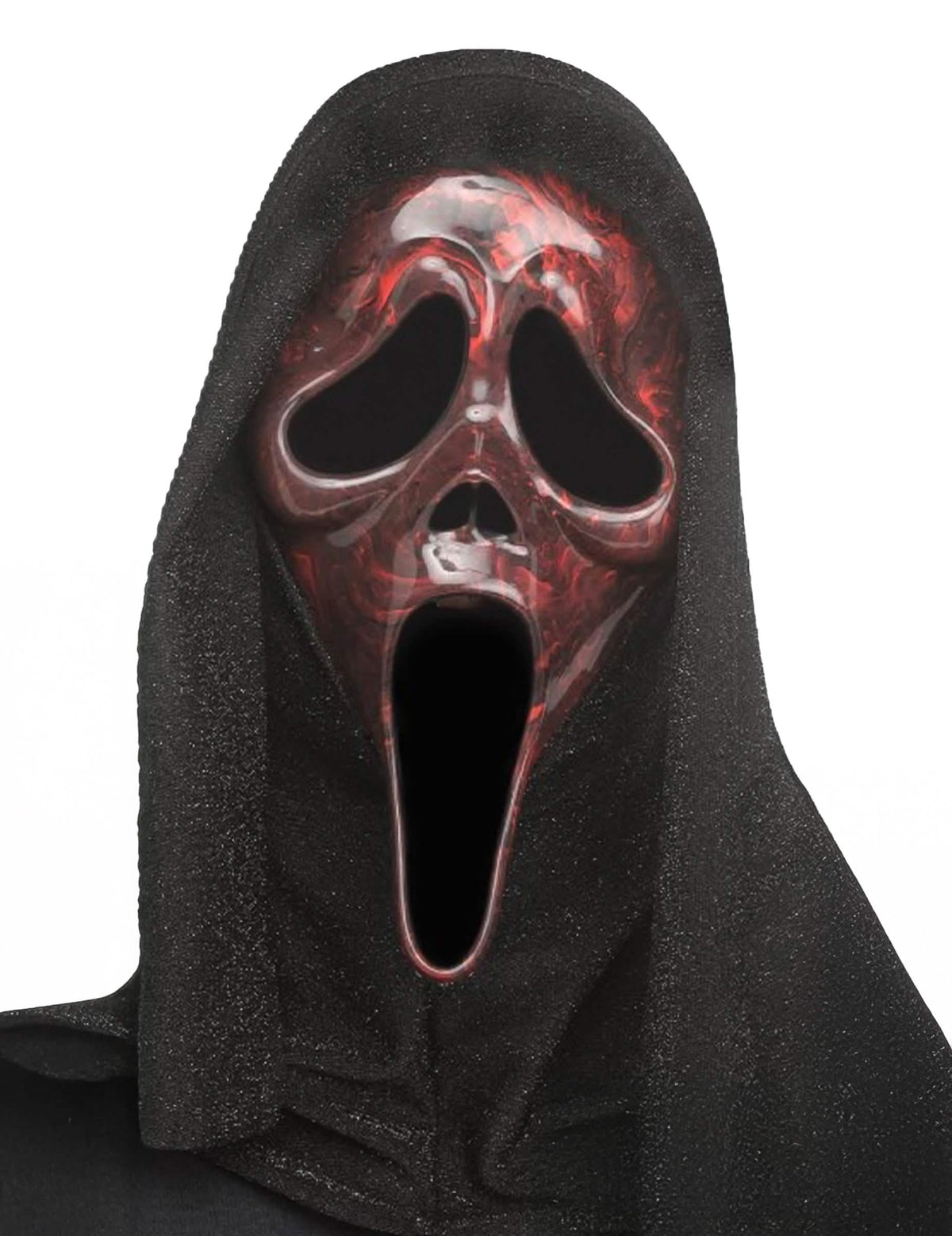 Dospělá mramorovaná červená maska Scream™