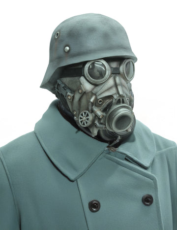Maska pro dospělé chemického vojáka