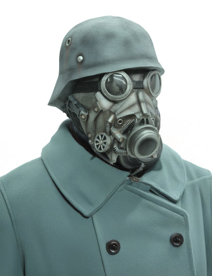 Maska pro dospělé chemického vojáka