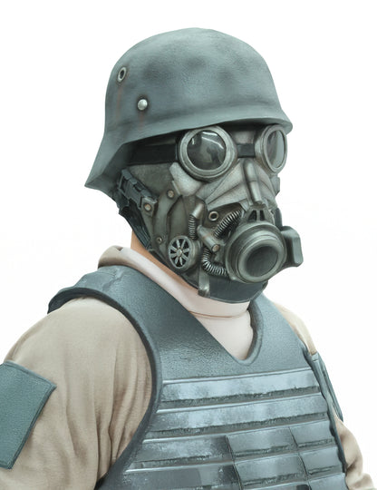 Maska pro dospělé chemického vojáka