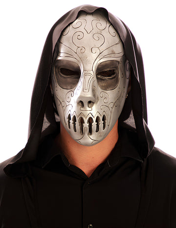 Masque sorcier sombre latex adulte