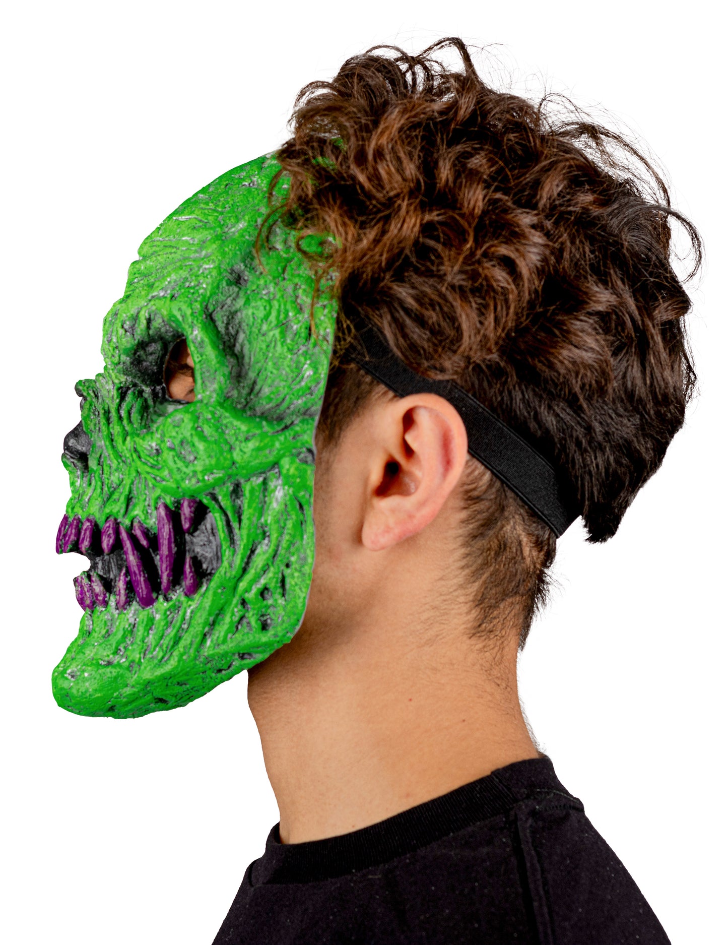 Maska kostlivce zeleného démona pro dospělé