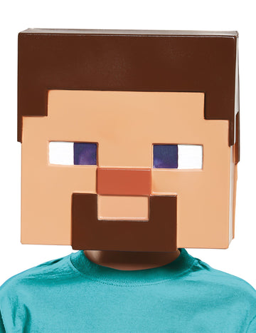 Dětská maska Steve z Minecraftu