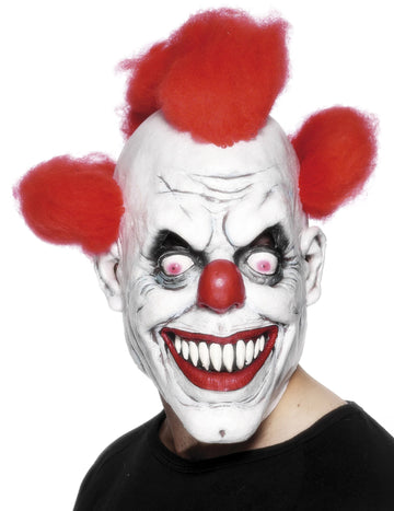Halloweenská děsivá klaunská maska pro dospělé