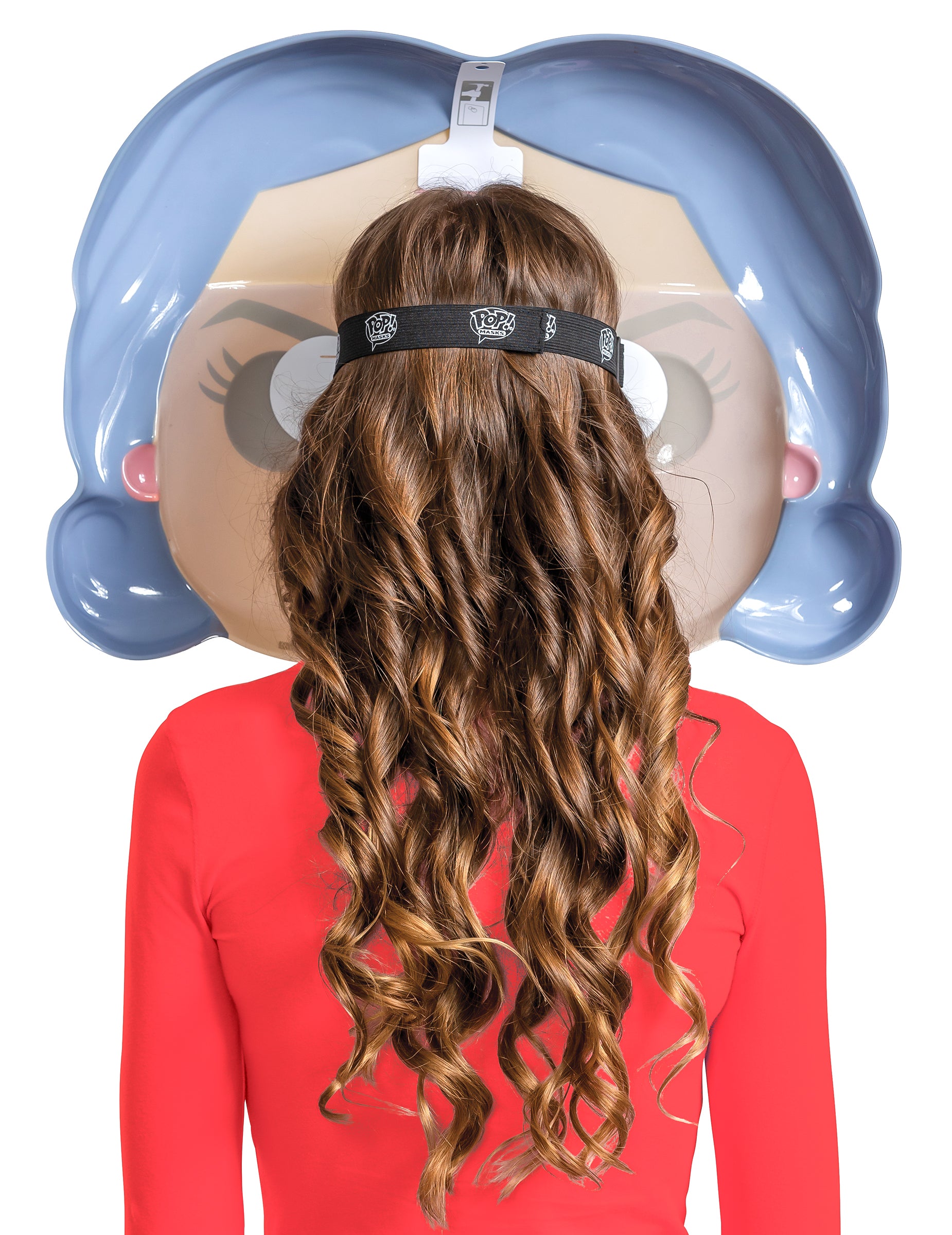 Vue de dos du masque Wonder Woman Funko Pop™ pour adulte