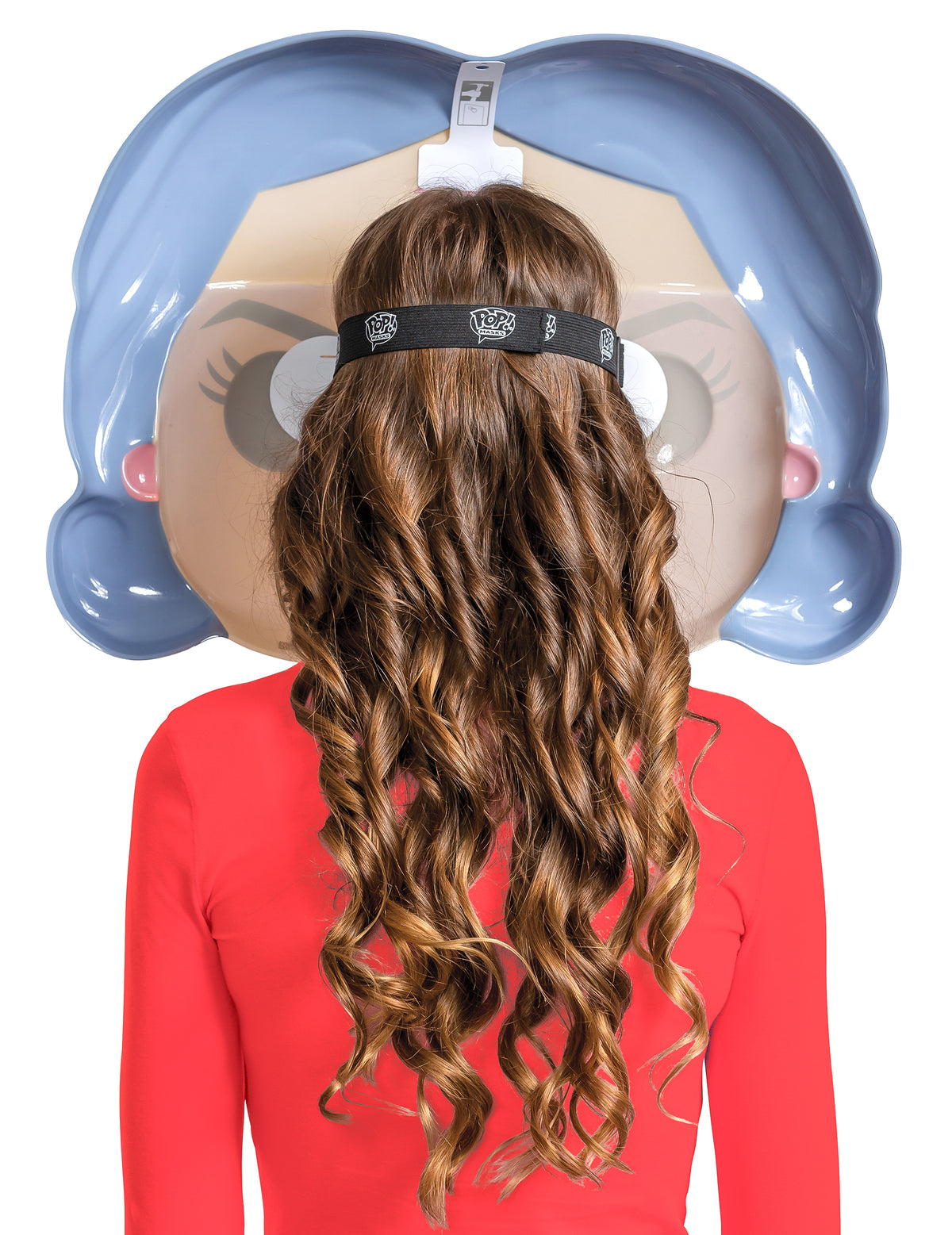 Vue de dos du masque Wonder Woman Funko Pop™ pour adulte