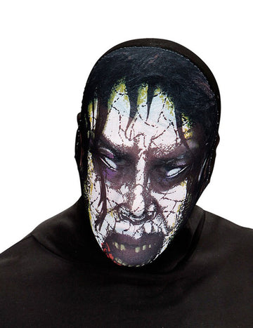 Halloweenská maska pro dospělé posedlé zombie