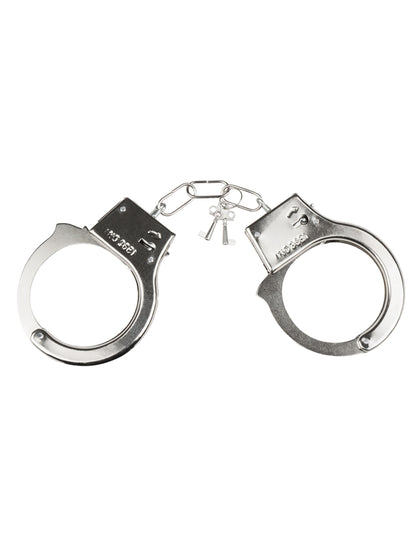 Metall-Handschellen mit Schlüssel