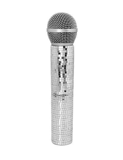 Vue de face du micro disco à facettes