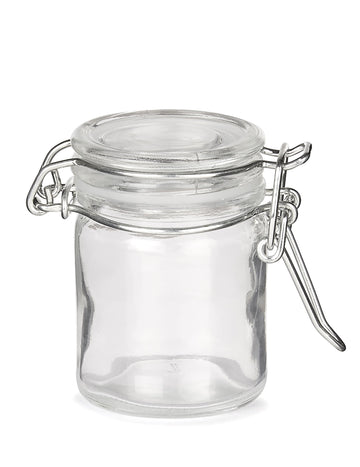 Mini skleněná dóza 6 cm