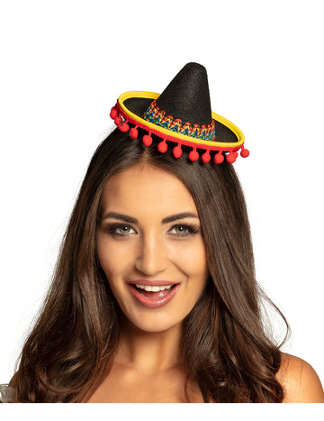 Mini mexické sombrero pro dospělé