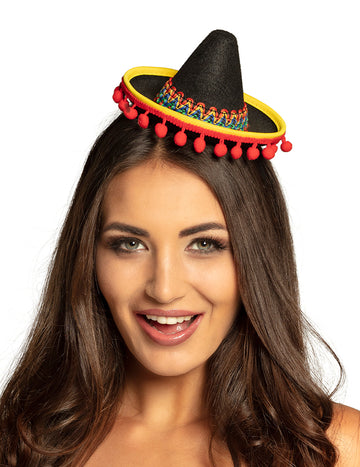 Mini mexické sombrero pro dospělé