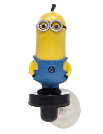 Figurine sur ventouse Minions jaune et bleue
