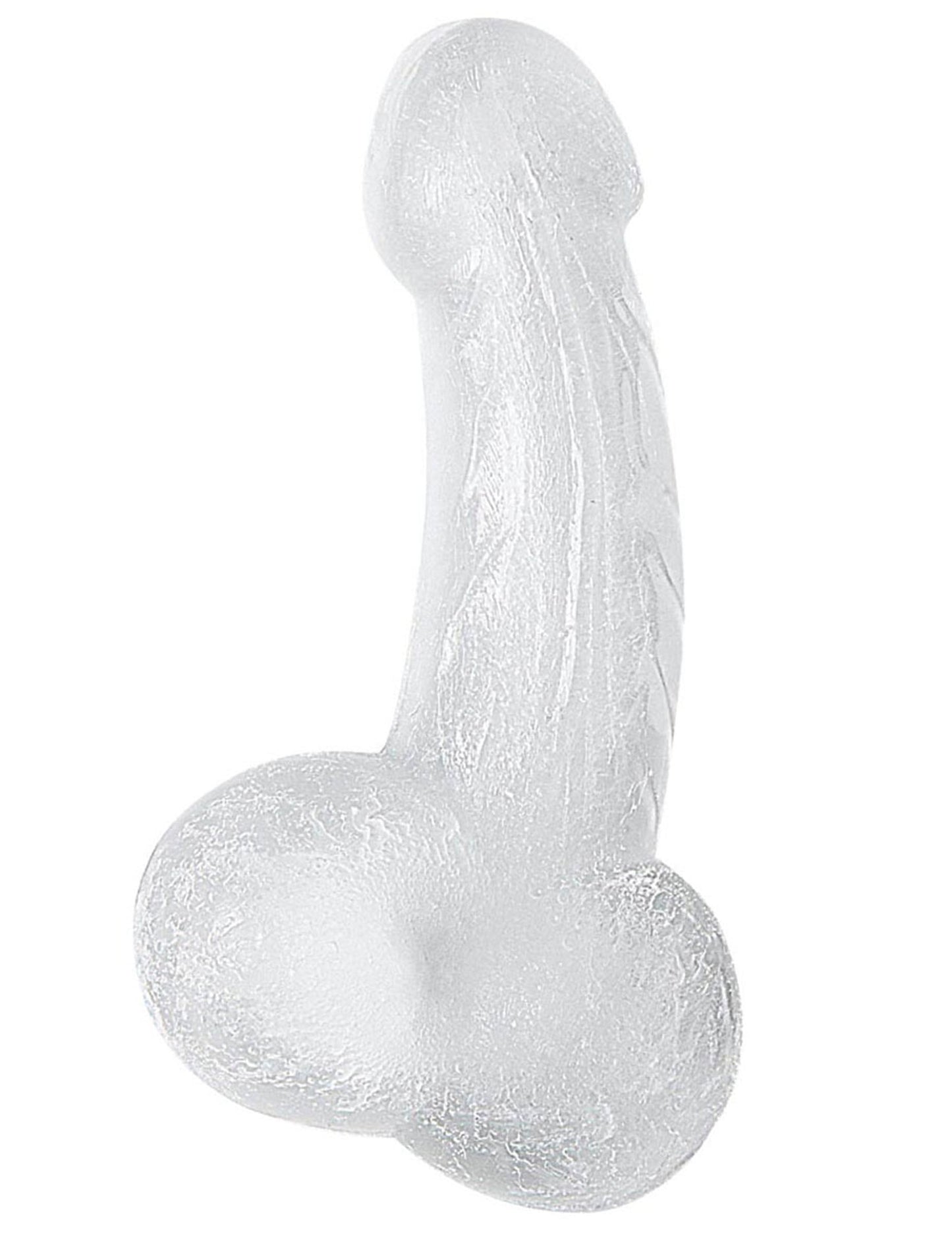 Vue de profil du glaçon du moule à glaçons zizi