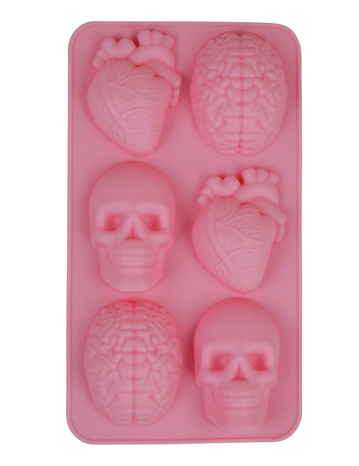 Vue de dos du moule silicone Halloween