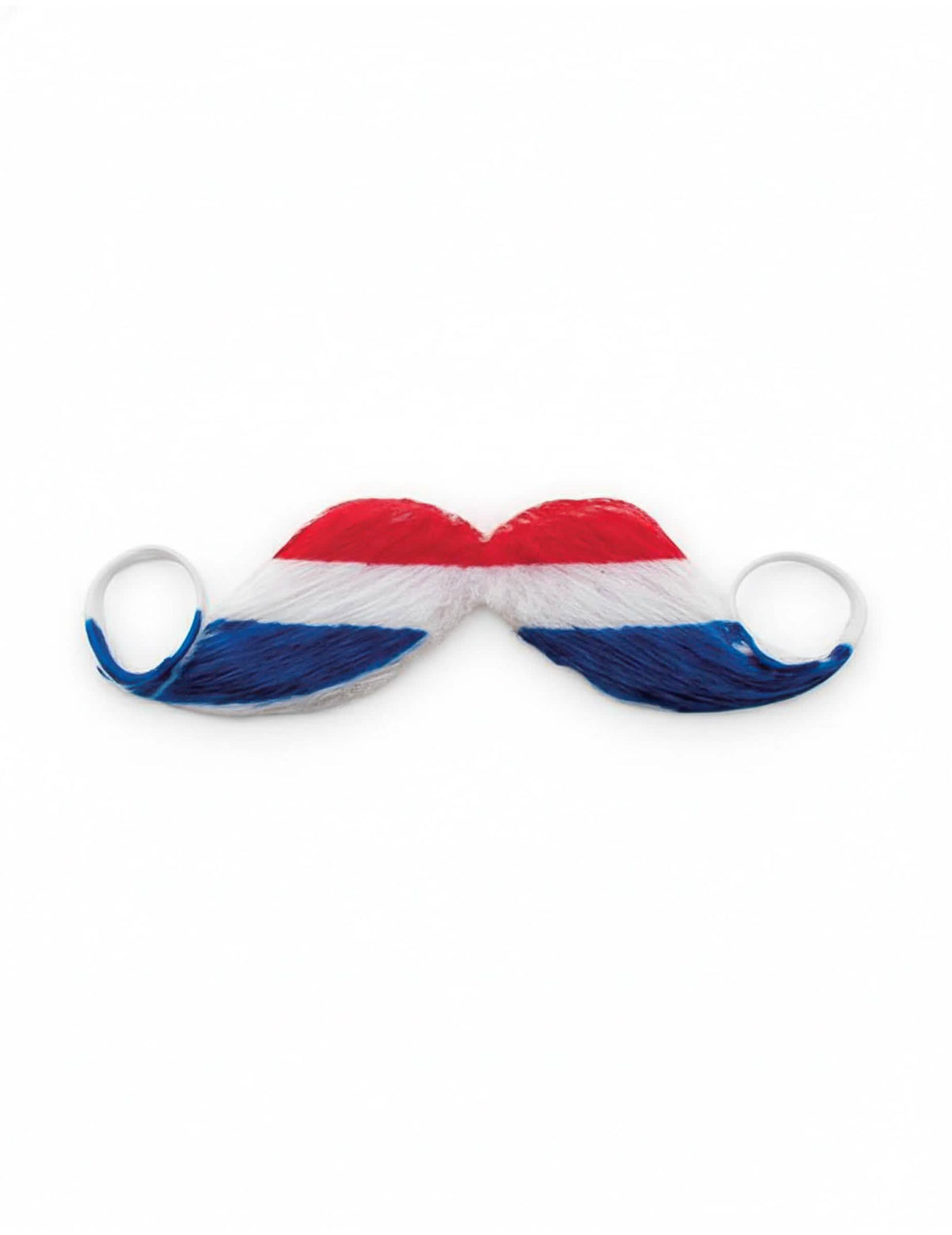 Détail de la moustache supporter Pays-Bas