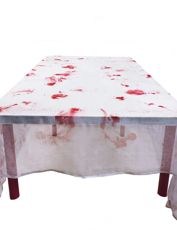 Krvavě bílý ubrus 150x180cm