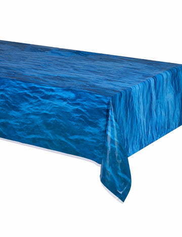Plastový ubrus Blue Ocean Waves 137 x 274 cm