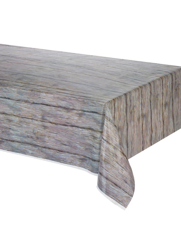 Ubrus s rustikálním dřevěným efektem 137 x 274 cm