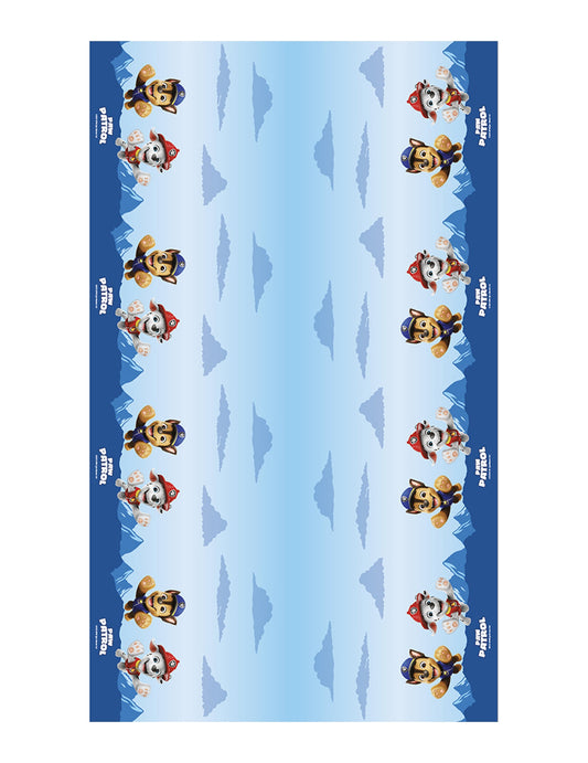 Modrý papírový ubrus Pat'patrouille™ 1,36 x 2,28 m