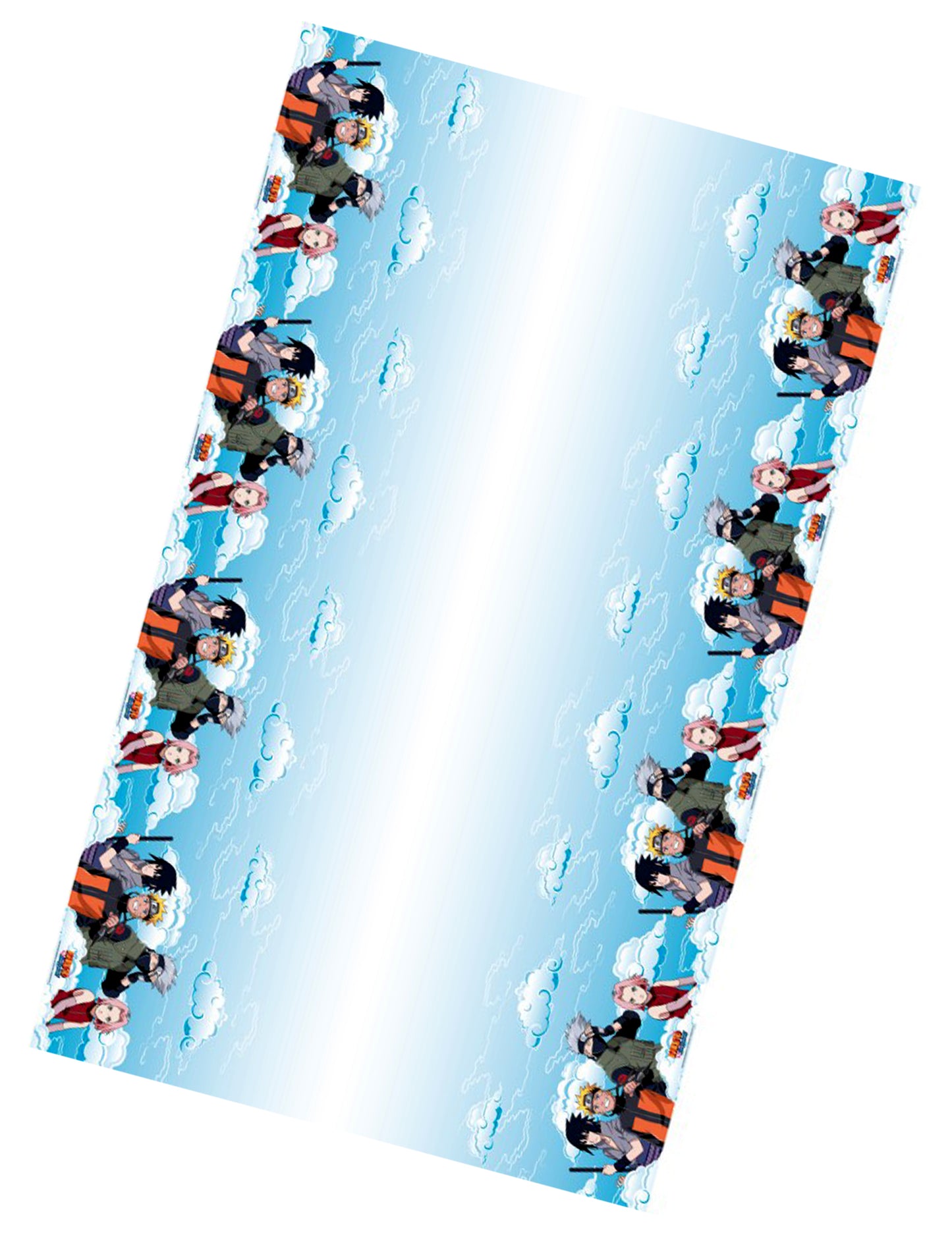 Recyklovatelný papírový ubrus Naruto Shippuden™ 136 x 228 cm
