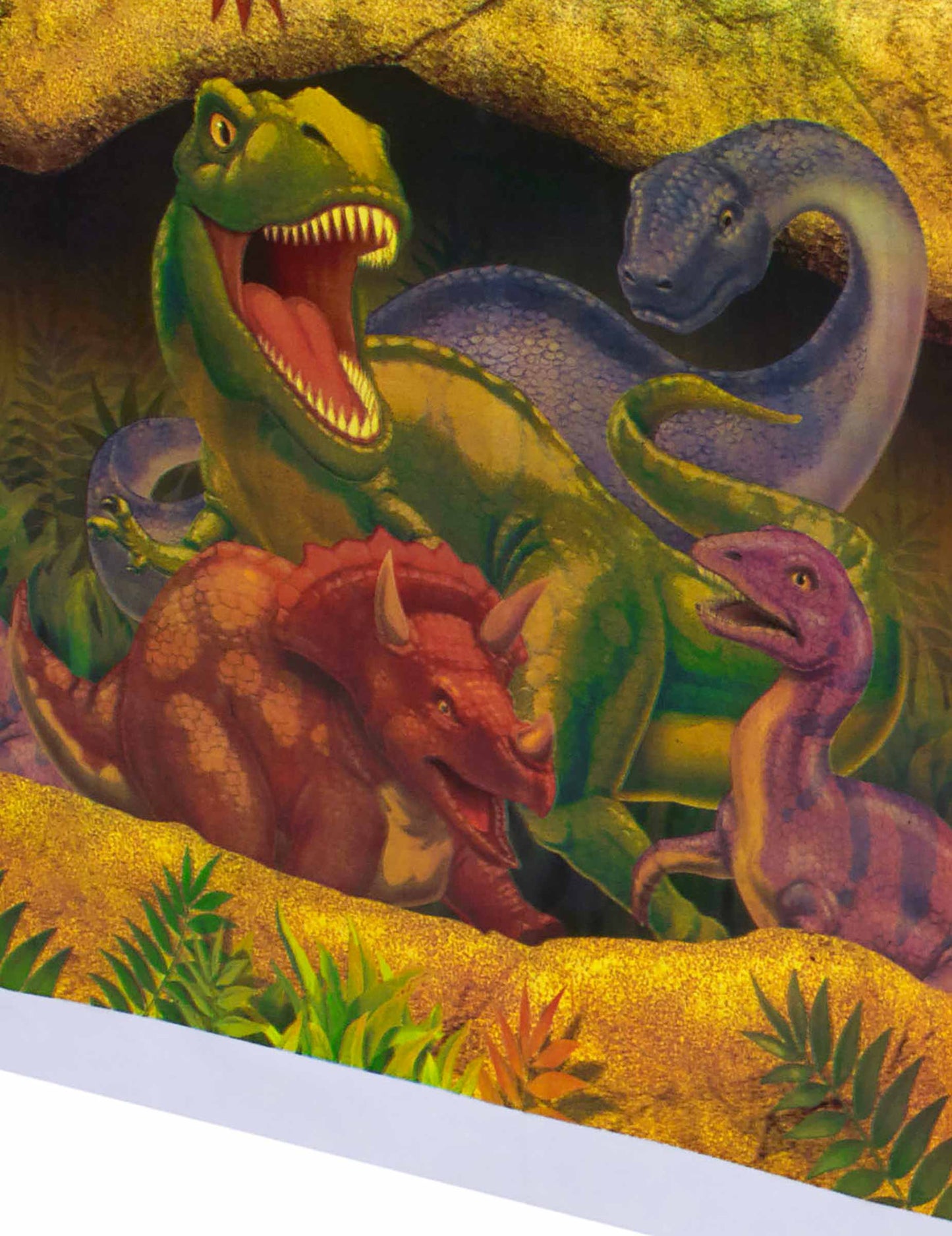 Plastový ubrus s dinosaurem a narozeninovým motivem 137 x 274 cm