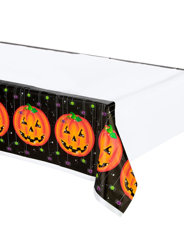 Plastový ubrus na halloweenskou dýni