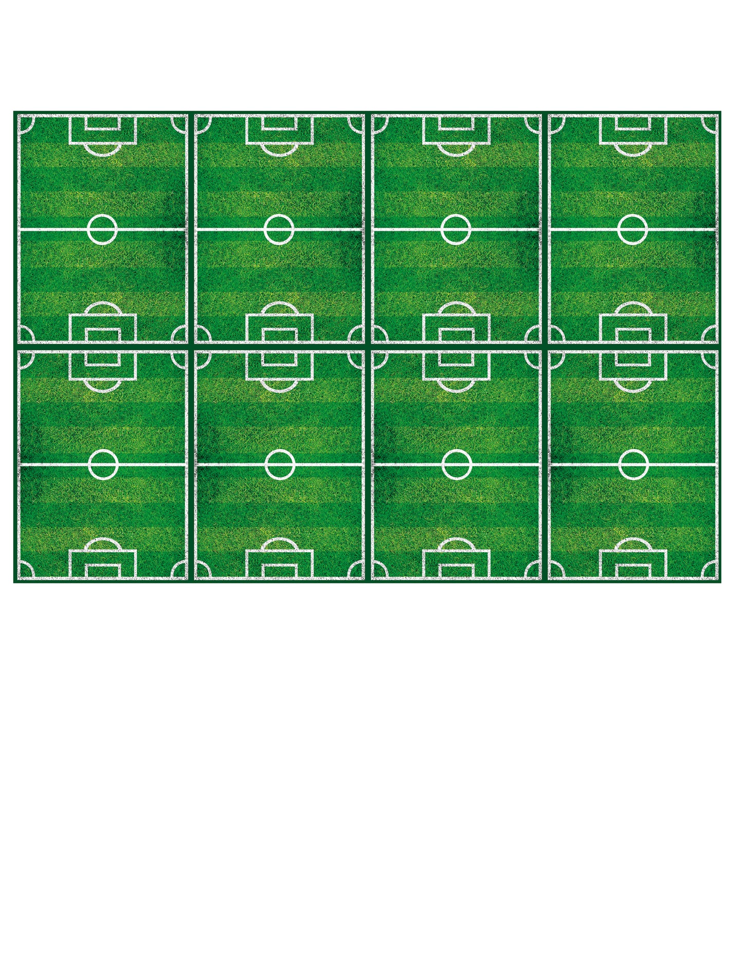 Plastový ubrus na fotbalovou párty 120 x 180 cm fotbalové hřiště