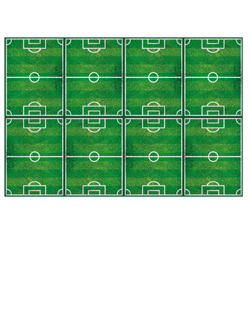 Plastový ubrus na fotbalovou párty 120 x 180 cm fotbalové hřiště