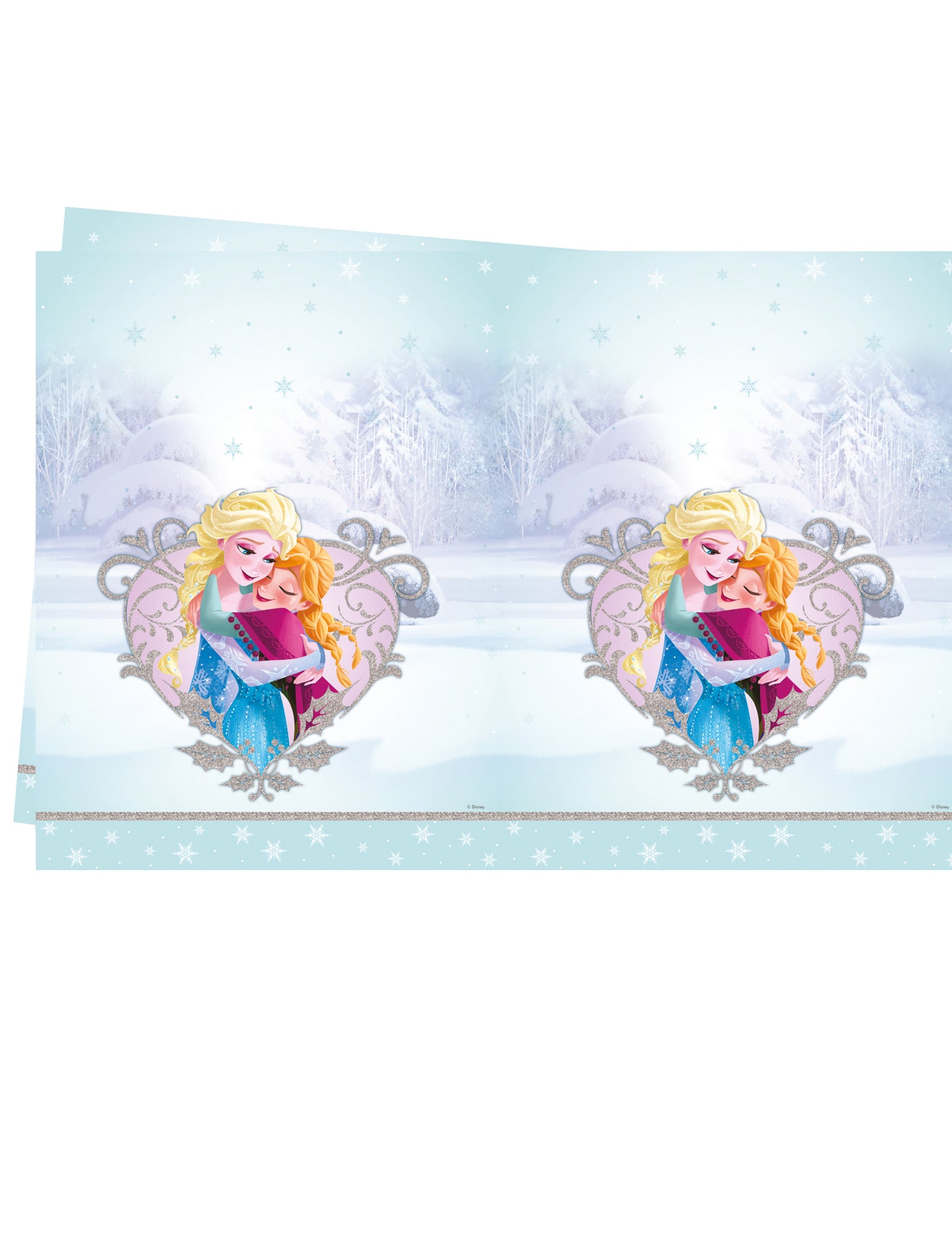 Plastový ubrus Ledové království Zima™ 120x180 cm 